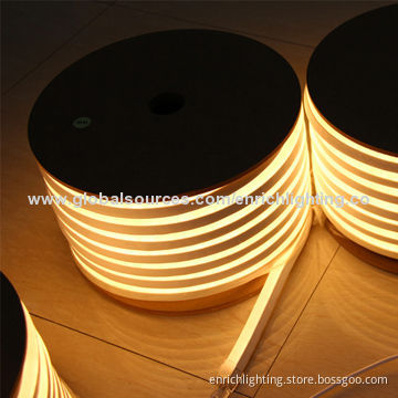 LED Neon Tubes, Single Color, 80 Pieces of LEDs/Meter, IP65, 230/120V AC, UnbreakableNew